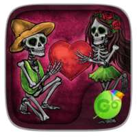 SkeletonLove GO Keyboard Theme