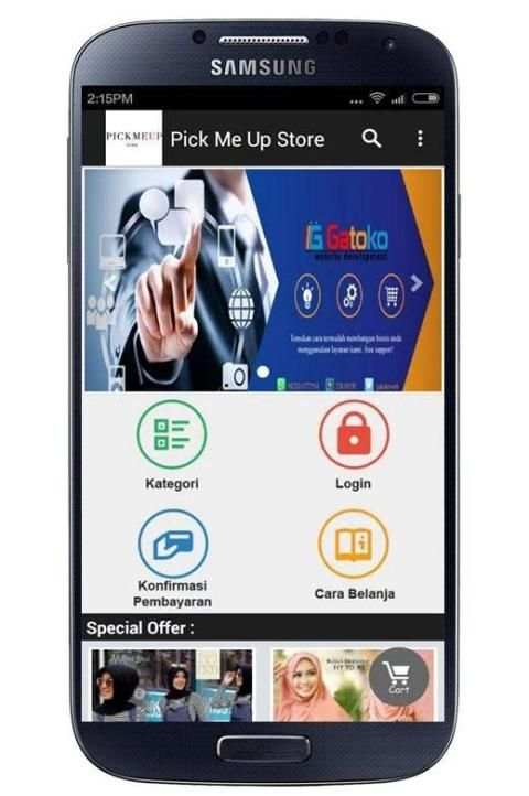 PICK ME UP STORE screenshot 1