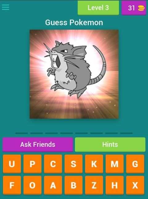 Guess The Pokemon screenshot 3