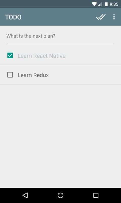 React Native Todo स्क्रीनशॉट 2