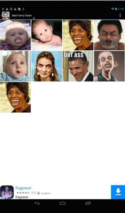 Funny Camera Faces скриншот 2