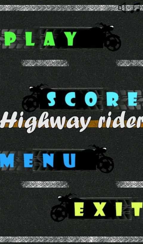 Highway speed : Traffic Rider screenshot 1