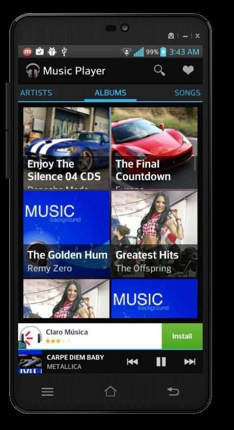 Music Player Next screenshot 4