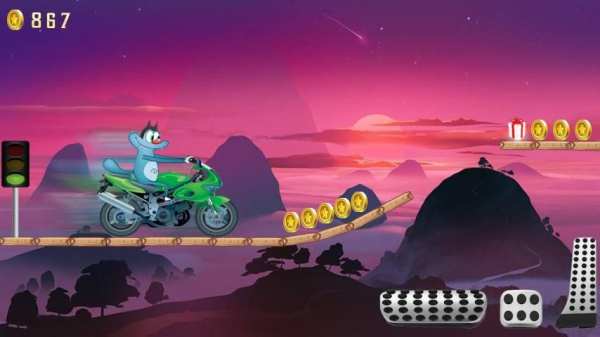 Moto Oggy Bike screenshot 1