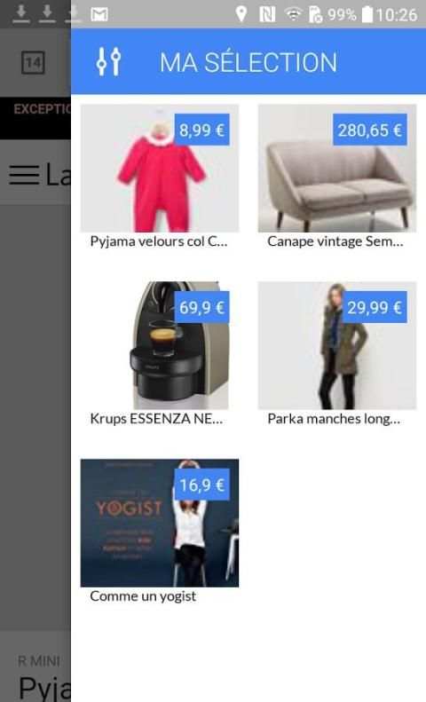 Navigateur Shopping Findizer screenshot 6