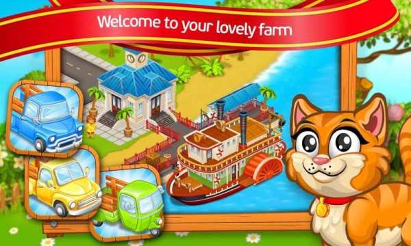 Farm Town: Cartoon Story screenshot 1