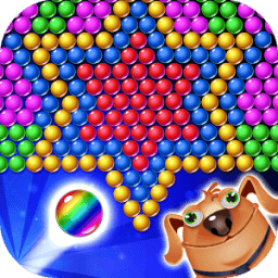 Fun Dog Bubble Shooter Games icon
