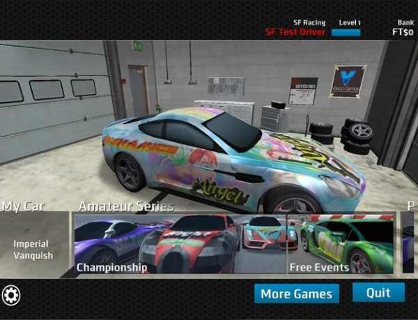 City car racing 3D स्क्रीनशॉट 1
