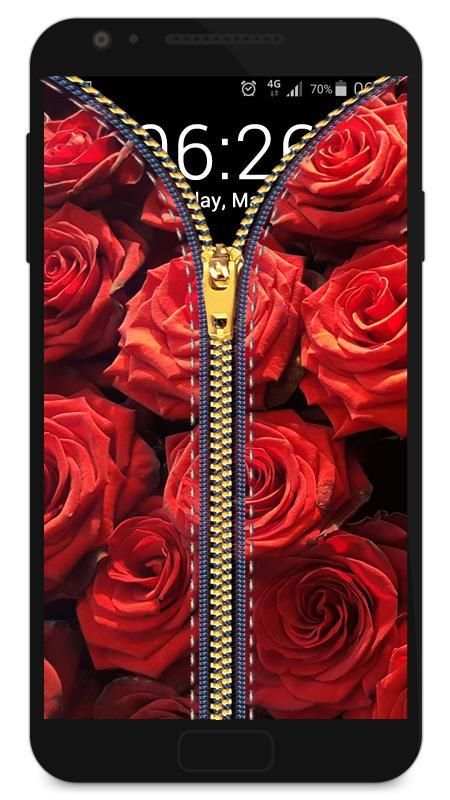 layar kunci zipper - naik screenshot 2