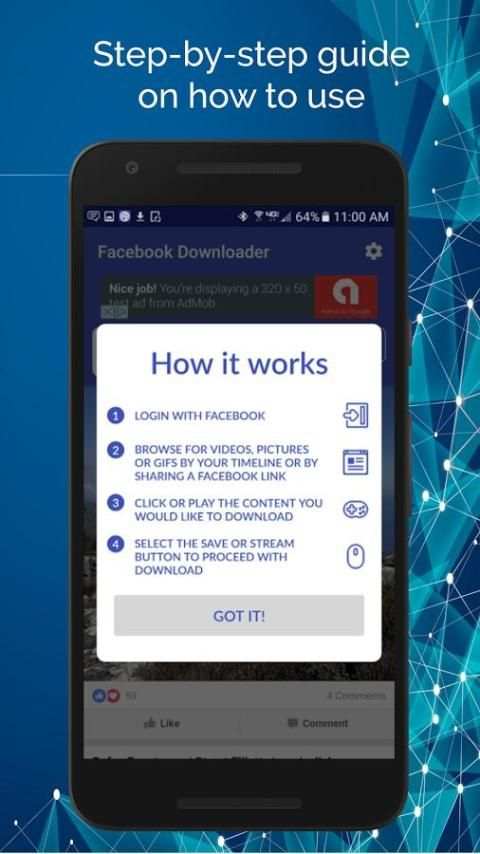 Video Downloader for Facebook screenshot 3
