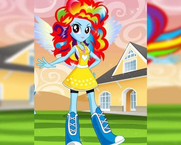 Dress Up Rainbow Dash screenshot 2