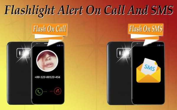FlashLight Alert on Call & SMS screenshot 3