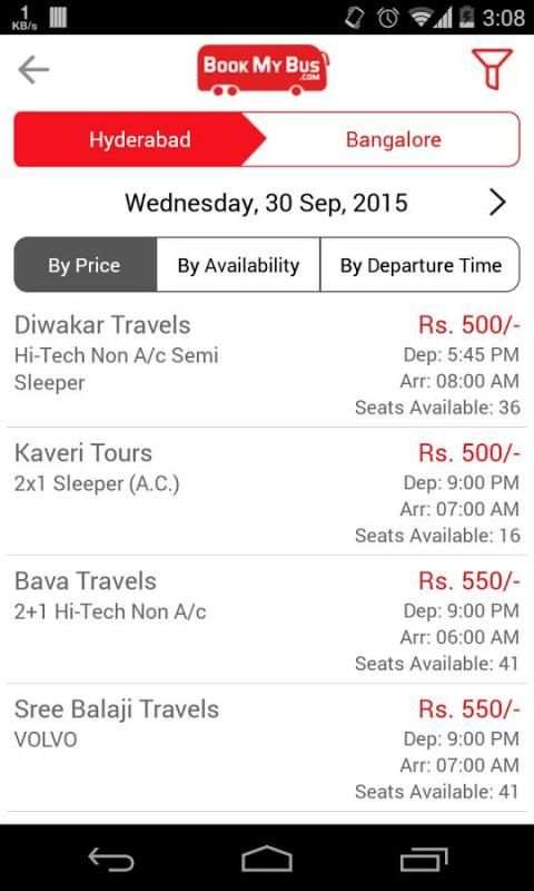 BookMyBus 4 تصوير الشاشة