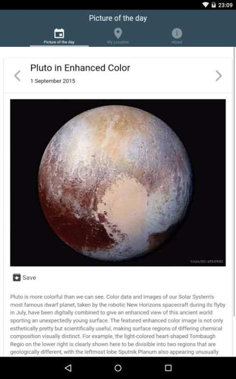 Pictures from Nasa screenshot 9