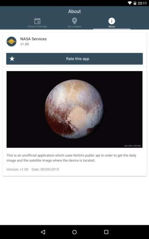 Pictures from Nasa screenshot 4