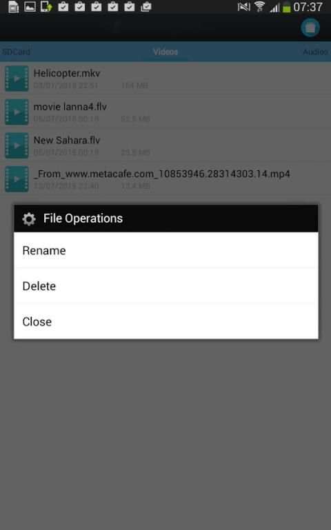 Video Player Media Player screenshot 2