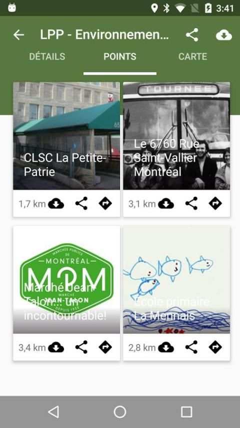 Parcours verts et actifs screenshot 12