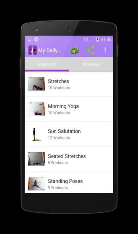 My daily yoga स्क्रीनशॉट 6