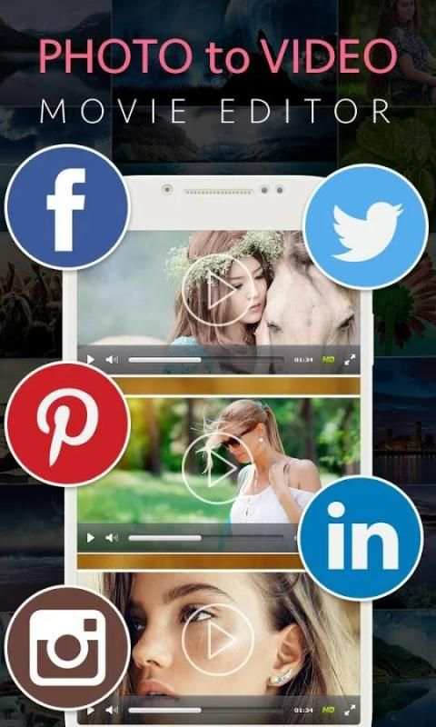 Photo Video Maker with Music स्क्रीनशॉट 1