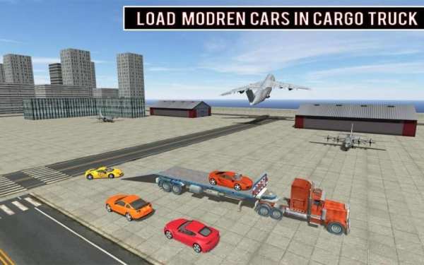 Modern Car Transporter Plane स्क्रीनशॉट 4