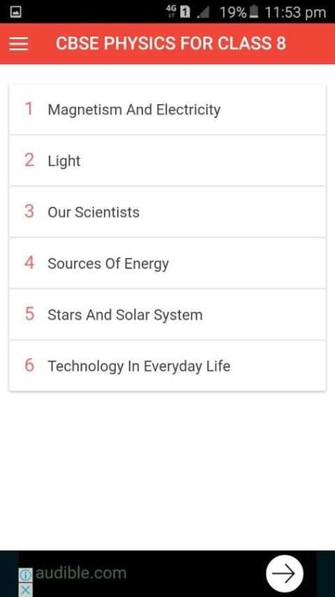 CBSE PHYSICS FOR CLASS 8 7 تصوير الشاشة