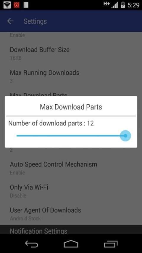 Aladin : Free Download Manager स्क्रीनशॉट 8