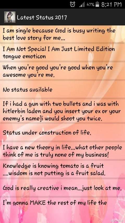 Whatsapp Status 2017 screenshot 2
