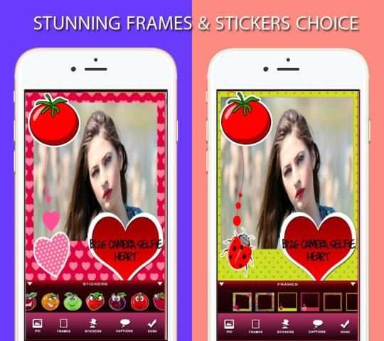 B126 Camera - Selfie Heart скриншот 3