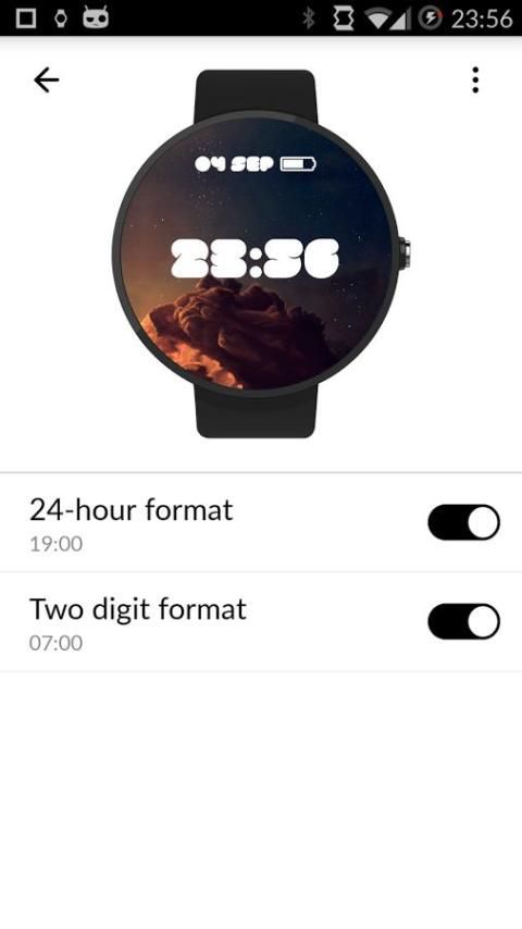 Clodo Android Wear Watch Face स्क्रीनशॉट 2