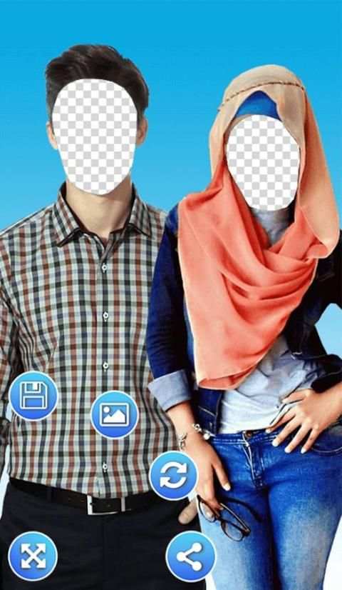 Couple Islamic Photo Frames скриншот 2