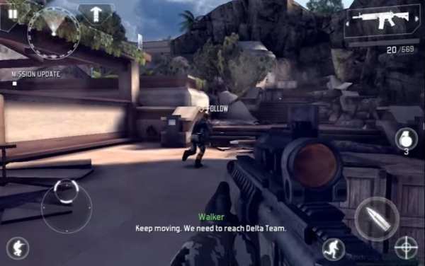 Reruns Modern Combat4 स्क्रीनशॉट 5