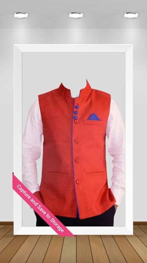 Modi Jacket Photo Montage स्क्रीनशॉट 1