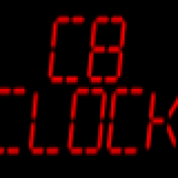 Digital clock widgets иконка