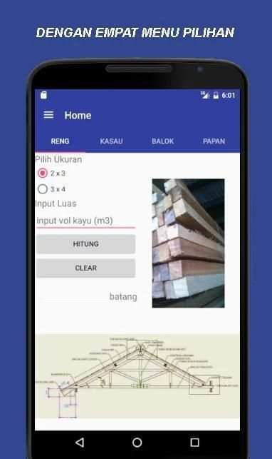 Kalkulator Kayu new скриншот 4