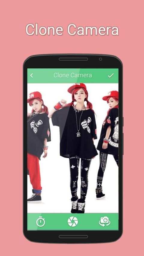 Kembar Tiga Efek Kamera screenshot 4
