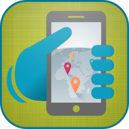 ikon Telepon Nomor Tracker Lokasi