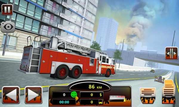 Fire Truck Simulator 2016 स्क्रीनशॉट 12