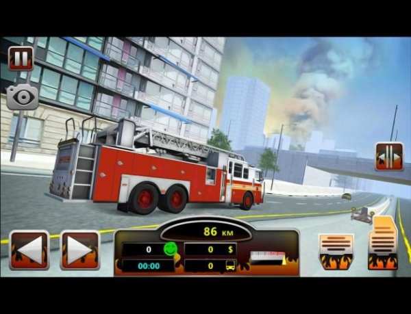 Fire Truck Simulator 2016 स्क्रीनशॉट 4