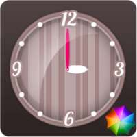 Stripes Clock Widget on 9Apps