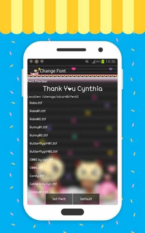 Tema Kucing Imut screenshot 1