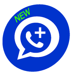 واتس آب بلس جديد آزرق आइकन