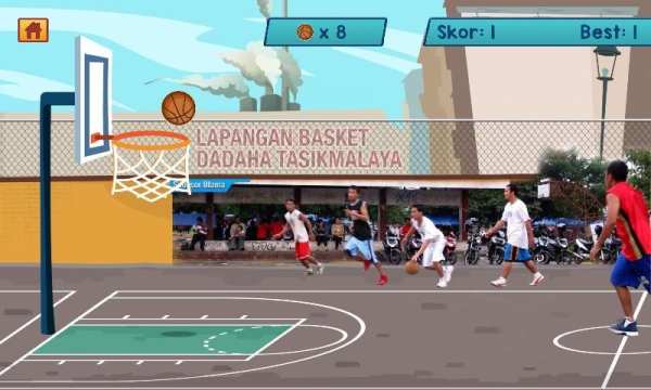Game Basket Sederhana screenshot 2