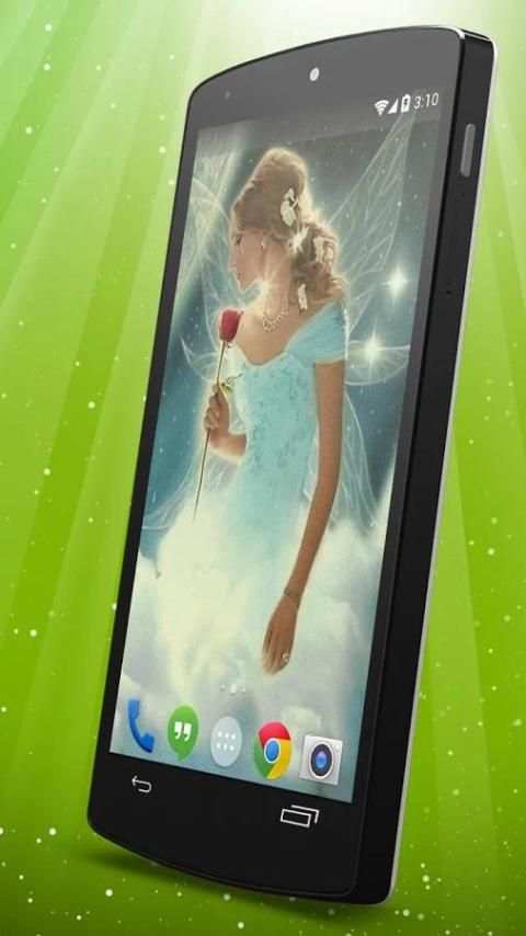 Rose Fairy Live Wallpaper screenshot 1