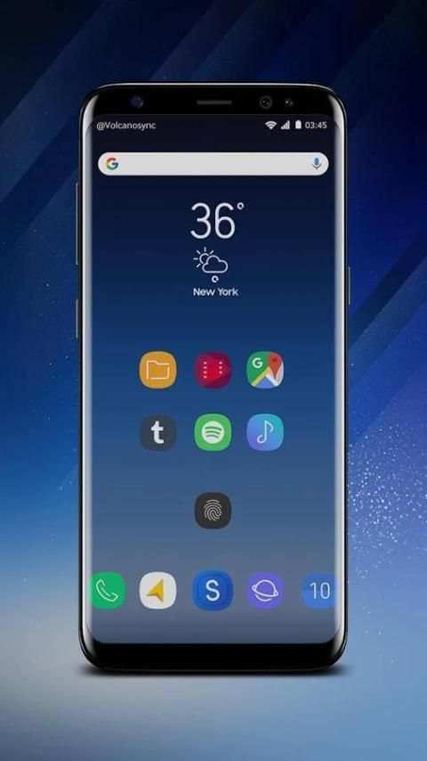 S8 Launcher Theme screenshot 2