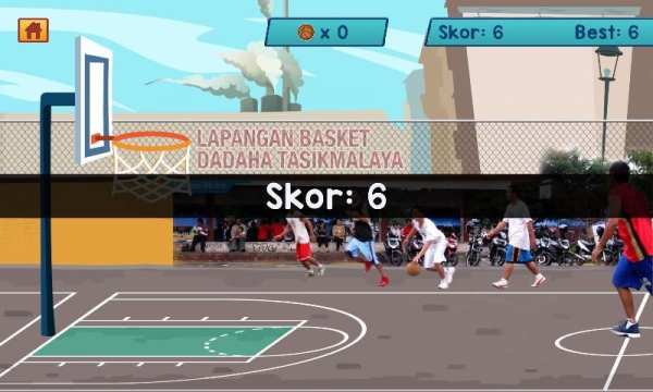 Game Basket Sederhana screenshot 1
