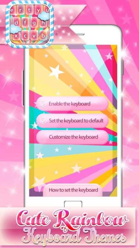 Lucu pelangi tema screenshot 4