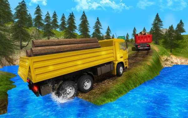 Truck Cargo Driver 3D скриншот 3