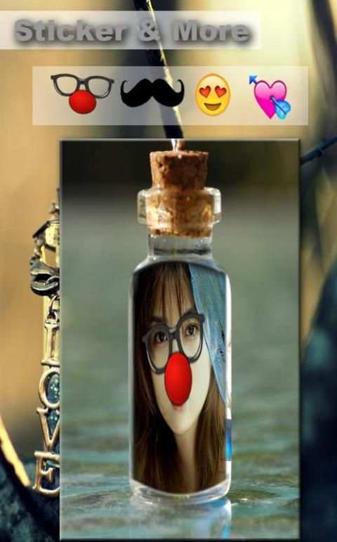 Bottle Photo Frame screenshot 1