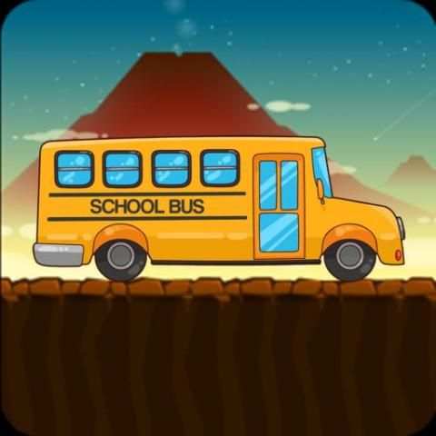 School Bus Hill Climb Racing 1 تصوير الشاشة