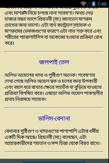 মহানবীর ১২টি প্রিয় খাবারের নাম screenshot 2